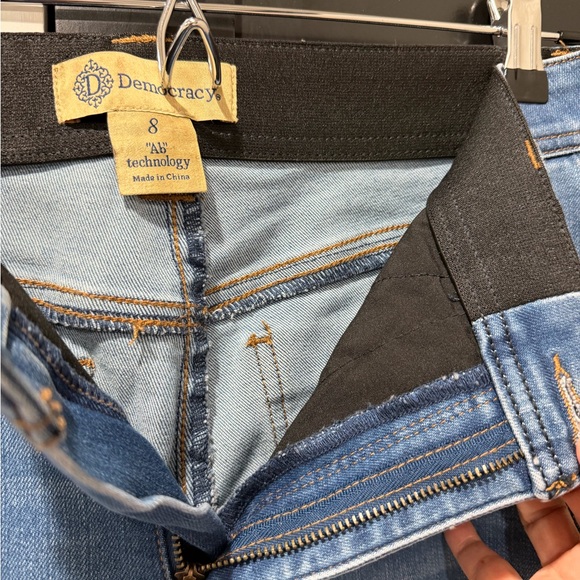 Democracy Ab Technology Blue Medium Wash Jeans. Comfortable fit - Picture 2 of 5
